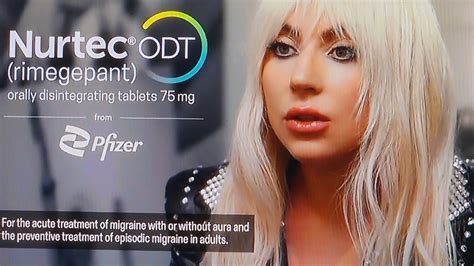 Pfizer Nurtec Odt Lady Gaga Commercial Lady Gaga S Journey