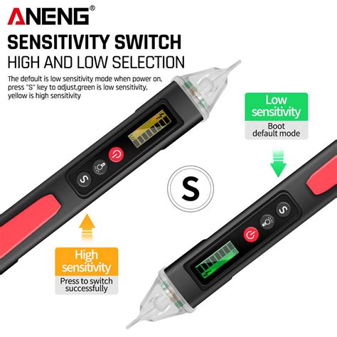 Cheap ANENG VC1010 Digital AC/DC Voltage Detectors Smart Non-Contact ...