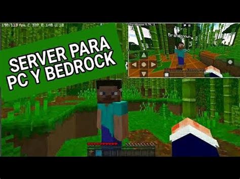 Como Crear Un Servidor Para Jugar Minecraft Java Y Bedrock Mcpe