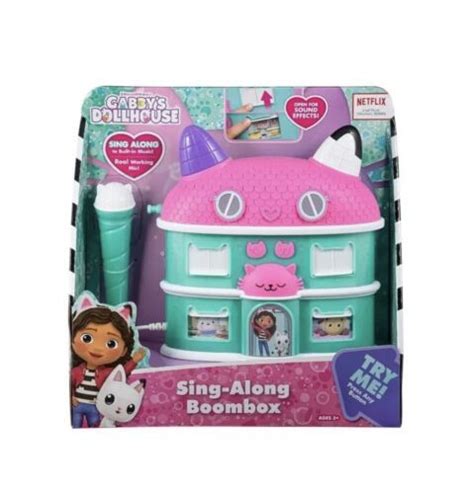 Gabbys Dollhouse Boombox Sing Along To Built In Music From The Show