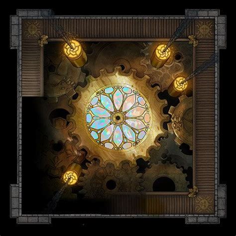 Arcane Clocktower Czepeku Maps Dungeon Maps Fantasy Map Dnd World Map