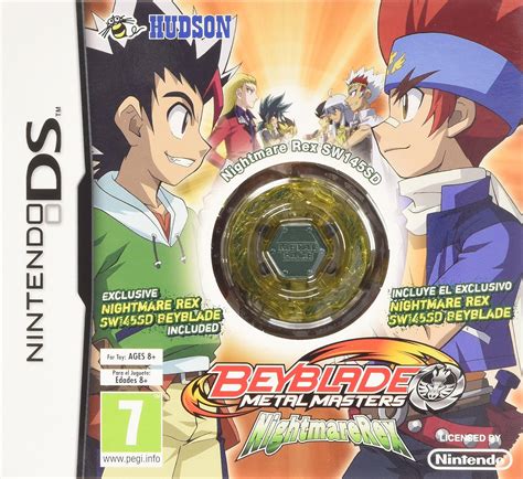 Beyblade Metalmaster Nightmare Rex Spin Amazon Es Videojuegos