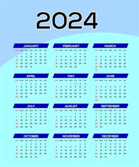 Mod Le De Conception De Calendrier Mural D Une Page Calendrier