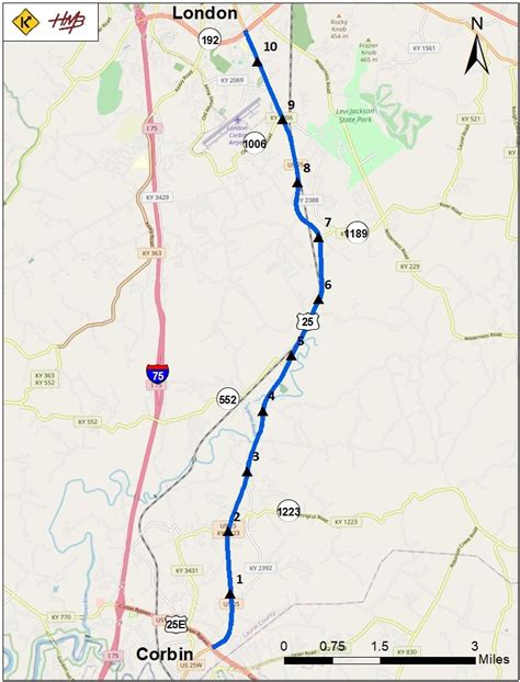 Us 25 Corbin To London Connector Study Kytc