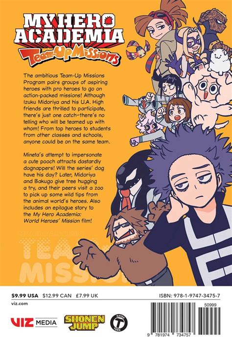 My Hero Academia Team Up Missions Vol 3 Book By Yoko Akiyama