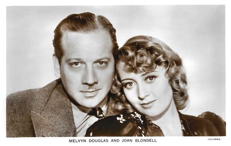 Melvyn Douglas And Joan Blondell In Theres Always A Woman 1938 A