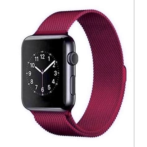 Pulseira Milanese De Metal Para Apple Watch Smart Watch Iwo X8 Max 38