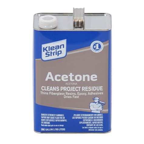 Klean Strip Gal Acetone Gac The Home Depot