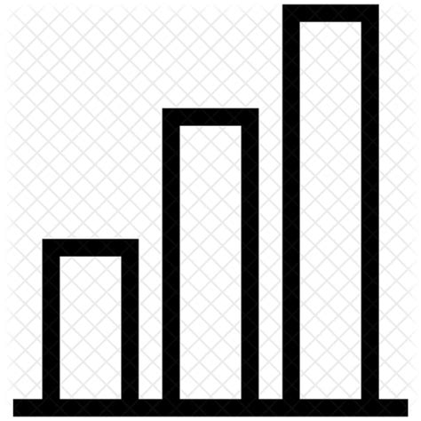 Column Chart Icon Download In Line Style