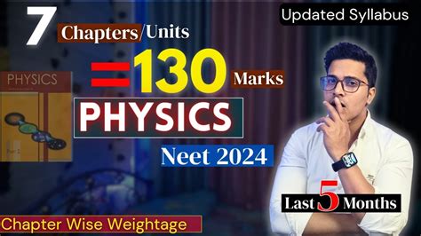 12 Easy Chapters Of PHYSICS To Score 130 In Neet 2024 Chapters Wise