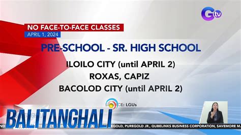 Klase Sa Ilang Bahagi Ng Bansa Kanselado Dahil Sa Inaasahang Init Ng