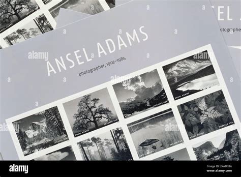 Panes Of Us Forever Stamps Featuring Ansel Adams Photography Sheets