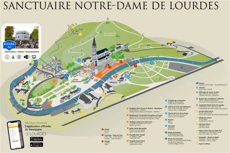 Sanctuary of Our Lady of Lourdes Map - Ontheworldmap.com