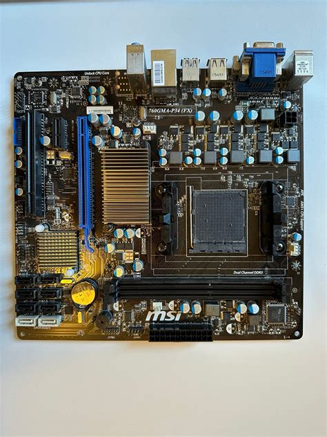 Msi Microatx Computer Motherboards Mercari