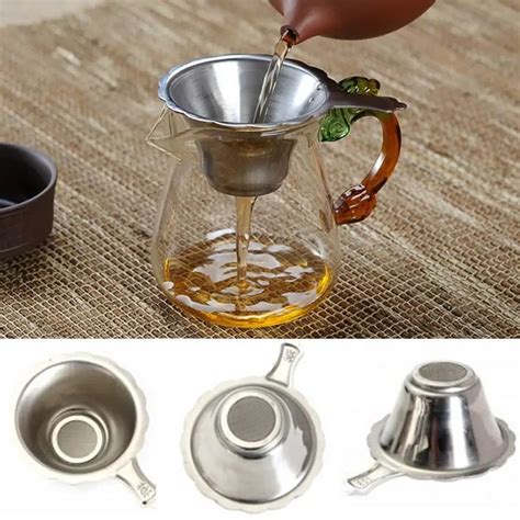 Tea Infuser Strainer With Fine Mesh For Teapot Tea Set Tea Tools For