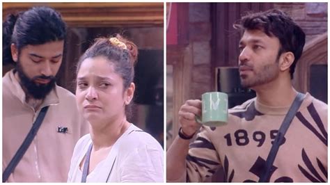 Bigg Boss 17 Ankita Lokhande Weeps As Vicky Jain Insults Her For Not