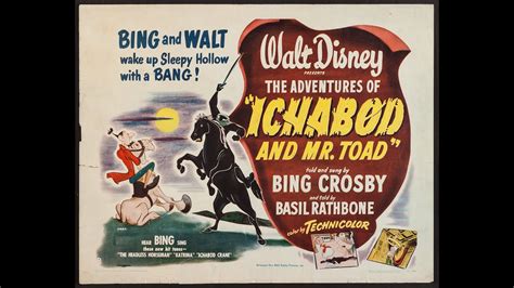 THE ADVENTURES OF ICHABOD AND MR TOAD 1949 Theatrical Trailer Bing