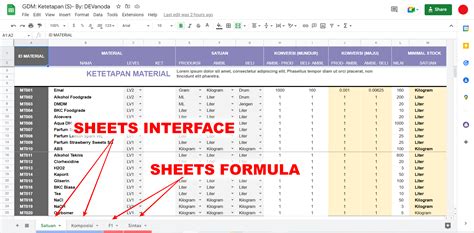 membuat template excel  google sheets  keren