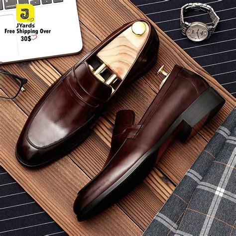 Handmade Men Burgundy Shoes Moccasins Men Formal Shoes Men Fashion