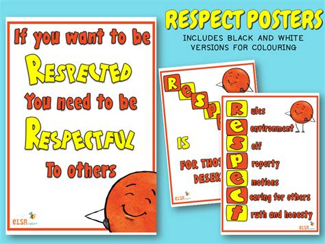 Respect Posters Ideas