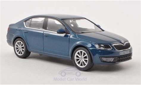 Modellautos Skoda Octavia Abrex Iii Mettalic Blau Online