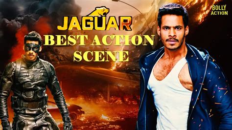 Jaguar Action Scene Nikhil Gowda Deepti Sati Jagapathi Bapu