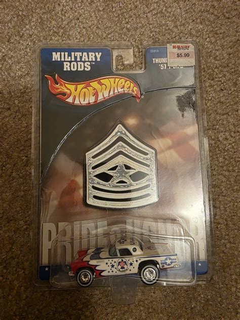 Hot Wheels Military Rods Thunderbirds 57 T Bird KB Toys Exclusive NEW Unopened 74299559105 EBay