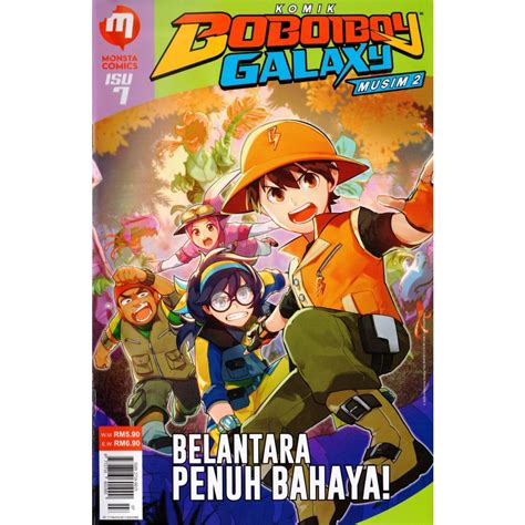 Komik Boboiboy Galaxy Musim 2 Isu 1 Hingga Isu 27 Best Seller Comic