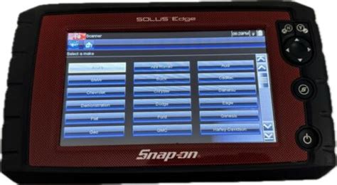 Snap On Solus Edge Touch Diagnostic Full Function Scanner S