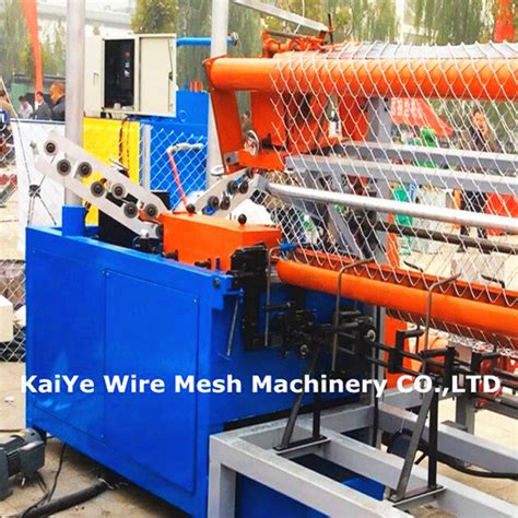 New Automatic Chain Link Fence Machine KY 4000 Manufacturers China