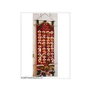 Holiday Bucilla Felt Applique Advent Calendar Kit Let It Snow Snowman