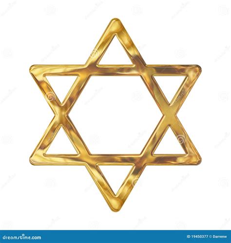 Gold Star Of David Royalty Free Stock Photography Image 19450377