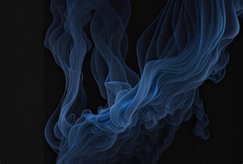 Premium AI Image | Abstract background with wispy smoke