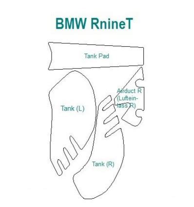 Pellicole Protettive Wunderlich Per Serbatoio Bmw R Nine T