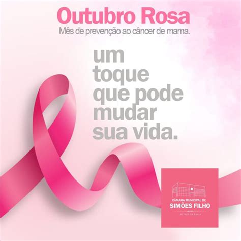 Outubro Rosa Mês De Prevenção Ao Câncer De Mama “sua Vida E Saúde