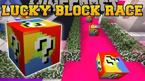 PAT And JEN PopularMMOs Minecraft FUTURE WORLD LUCKY BLOCK RACE Lucky