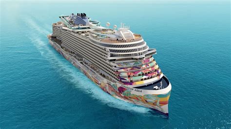 Norwegian Cruise Line Unveils ‘norwegian Aqua