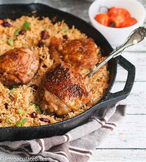 Jamaican Jerk Chicken With Rice