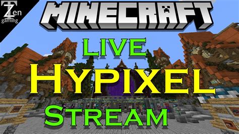 Minecraft Hypixel Live Stream June Youtube