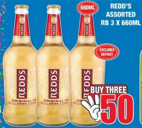 Redds Original Cider Rb Assorted 3 X 660ml Offer At Boxer Liquors