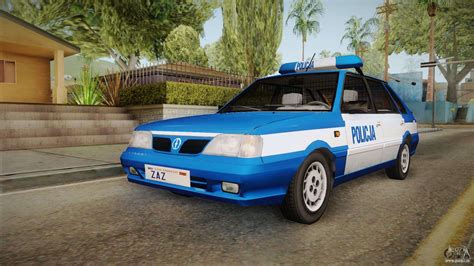 Daewoo Fso Polonez Caro Plus Policja Gli Pour Gta San Andreas