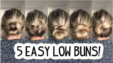 Easy Low Messy Bun Updos Anyone Can Do Hairstyles For Medium And