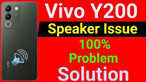 Vivo Y200 5G Speaker Problem How To Solve Speaker Problem In Vivo