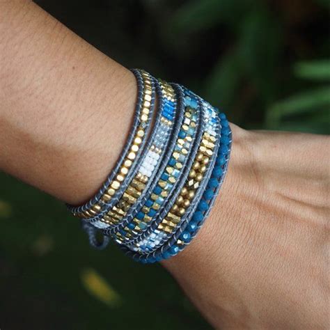 5 Times Wrap Bracelet Beaded Mix Boho Bracelet Bohemian Bracelet