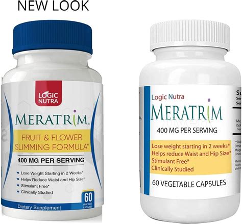 Logic Nutra Meratrim 400mg Supports Weight Loss Slimming Formula