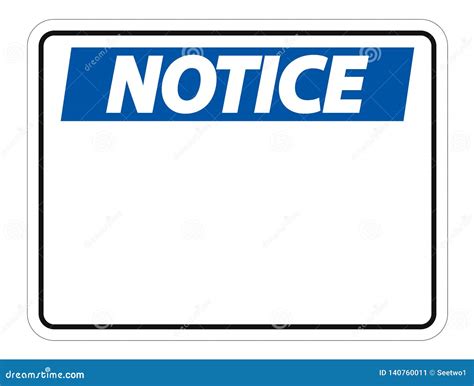 Symbol Symbol Notice Sign Label on White Background Stock Vector - Illustration of mark ...