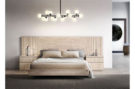 Lit Contemporain Design 160x200 Cm Bois Cbc Meubles