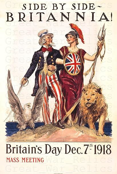 Amazon UpCrafts Studio Design WW1 American Propaganda Poster Size