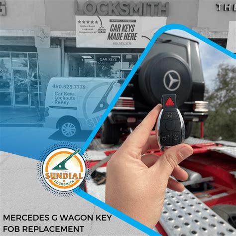 Mercedes G Wagon Key Fob Replacement • Sundial Locksmith