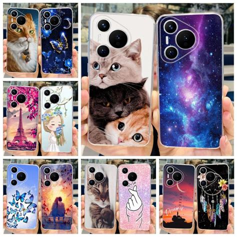 For Huawei Pura 70 Pro Plus Case Cute Fashion Painted Cover Soft ...